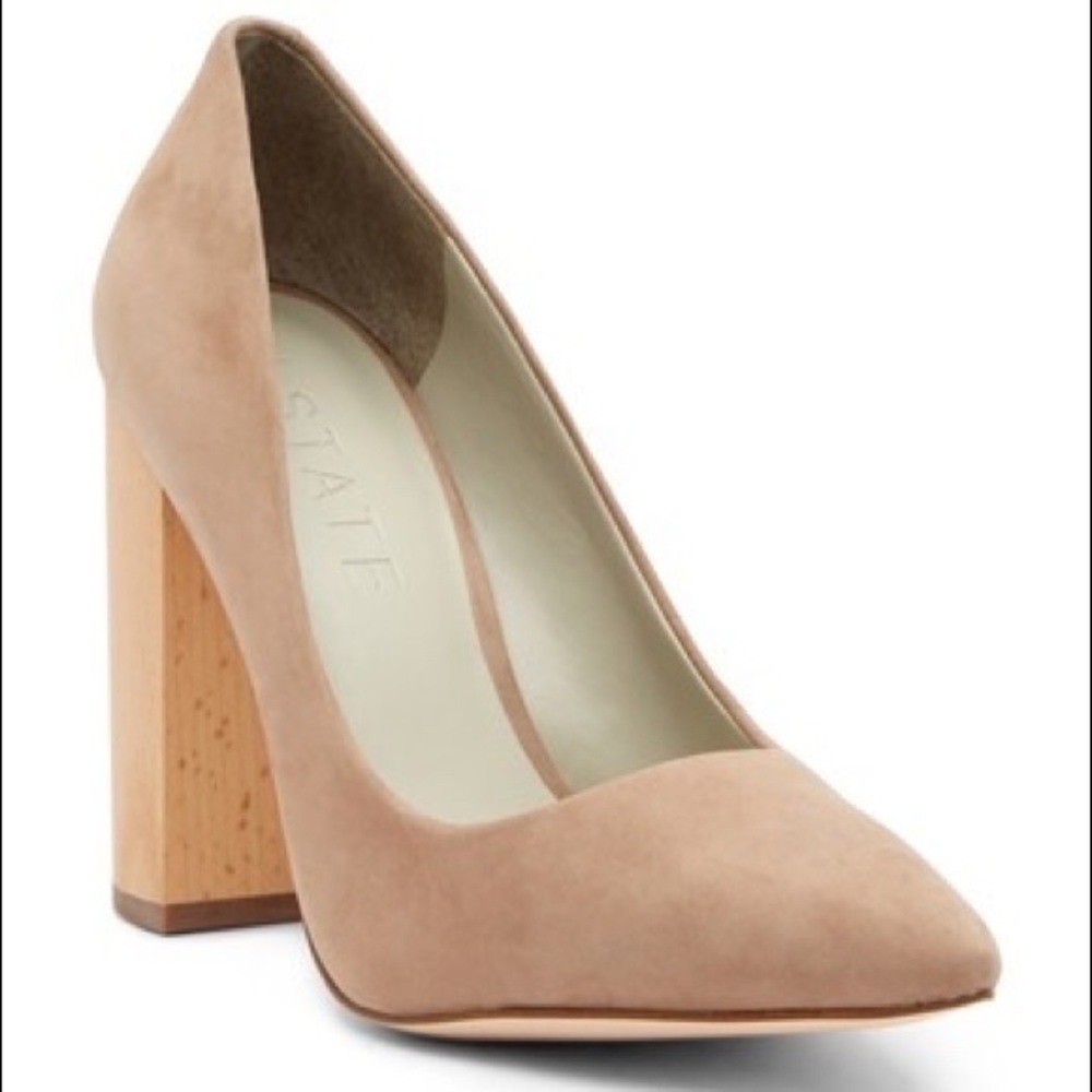 1. State Wooden Block Heel